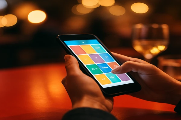 হাতে স্মার্টফোন ধরে একজন ব্যবহারকারী ডিজিটাল প্ল্যাটফর্মটি স্বাচ্ছন্দ্যের সঙ্গে ব্যবহার করছেন