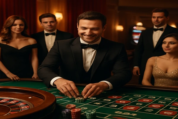 লাইভ টেবিল-স্টাইল পরিবেশে একজন পরিচালকের উপস্থিতি